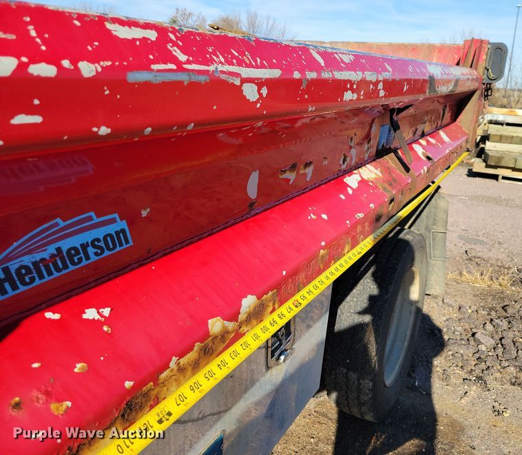 image for item OH9385 2009 Ford F550 Super Duty XL dump truck