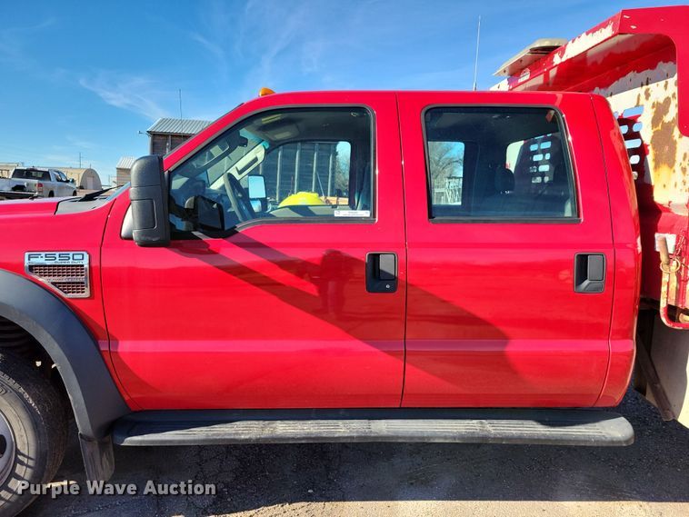 image for item OH9385 2009 Ford F550 Super Duty XL dump truck