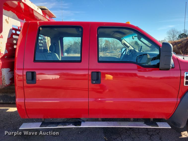 image for item OH9385 2009 Ford F550 Super Duty XL dump truck