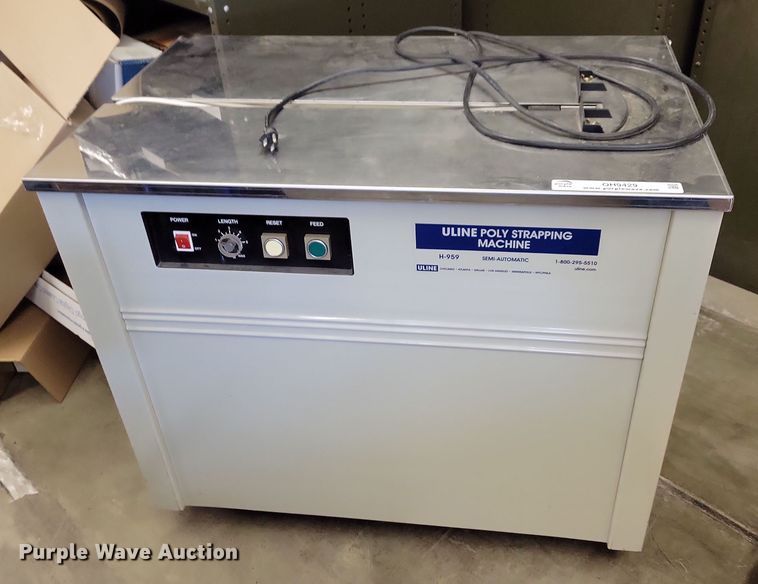 image for item OH9429 Uline H-959 poly strapping machine