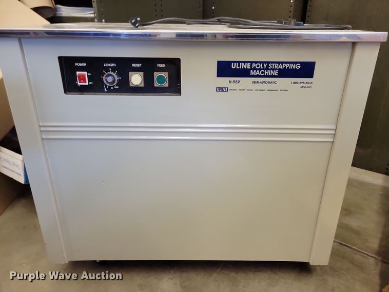 image for item OH9429 Uline H-959 poly strapping machine