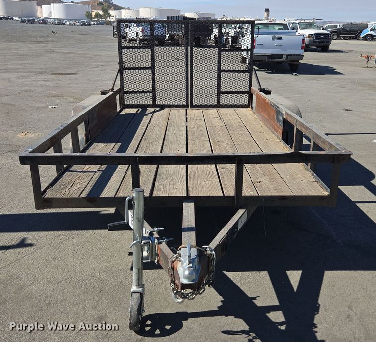 image for item YA0101 1999 Carson utility trailer