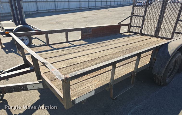 image for item YA0101 1999 Carson utility trailer