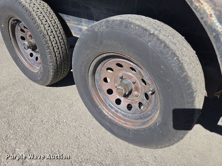 image for item YA0101 1999 Carson utility trailer