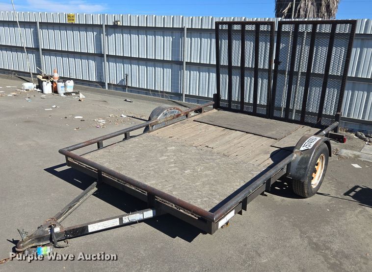image for item YA0102 2007 Carson utility trailer