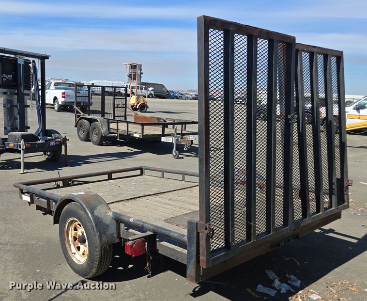 image for item YA0102 2007 Carson utility trailer