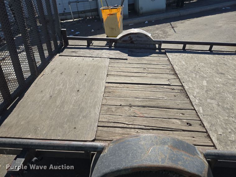 image for item YA0102 2007 Carson utility trailer