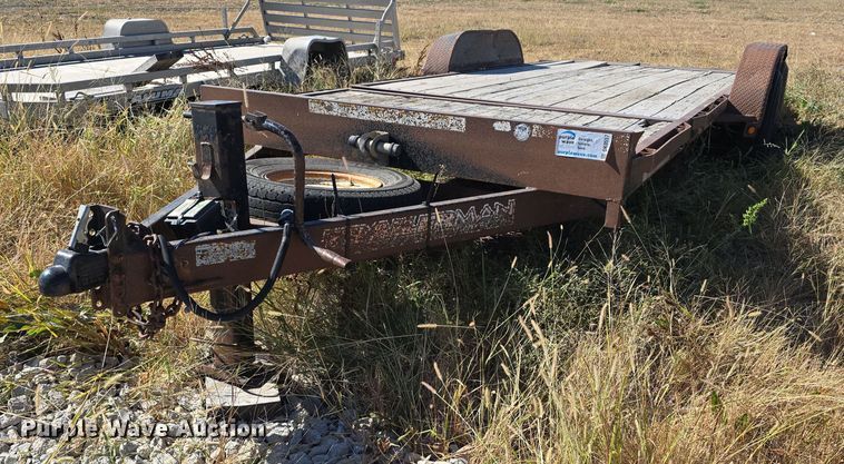 image for item DK0557 2008 Trailerman CTT7416N14 tilt deck equipment trailer