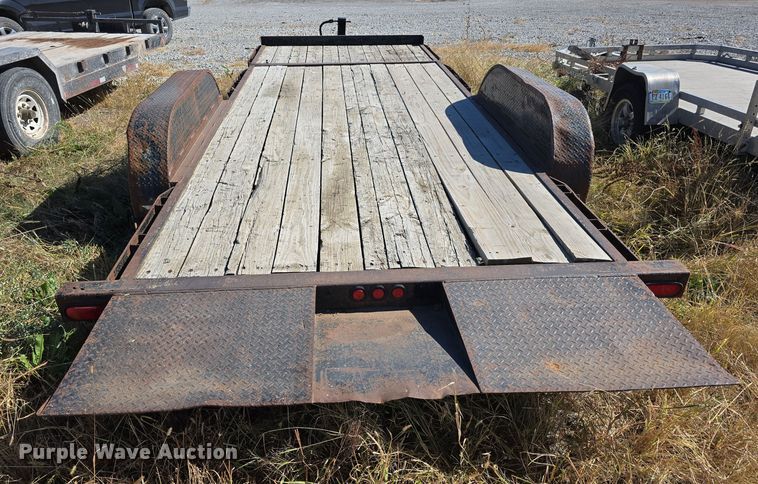 image for item DK0557 2008 Trailerman CTT7416N14 tilt deck equipment trailer