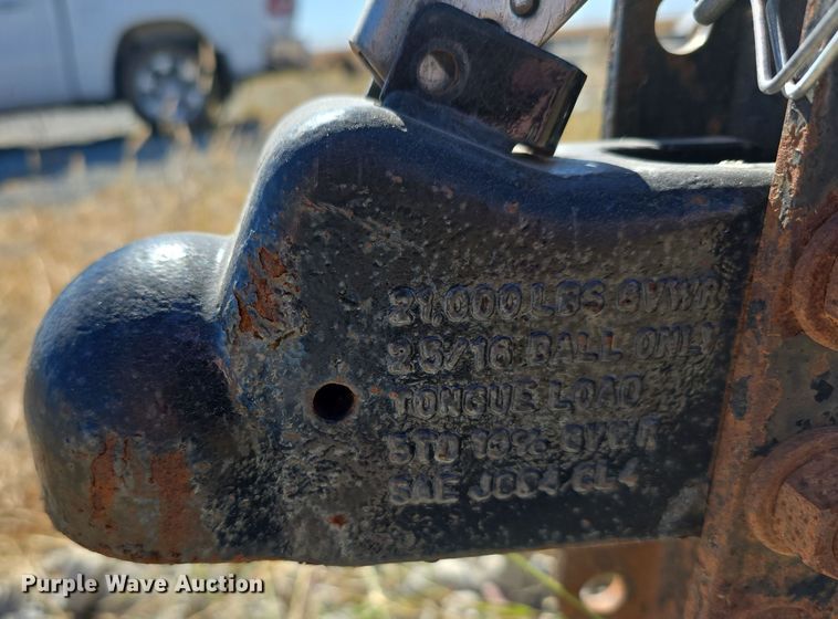 image for item DK0557 2008 Trailerman CTT7416N14 tilt deck equipment trailer