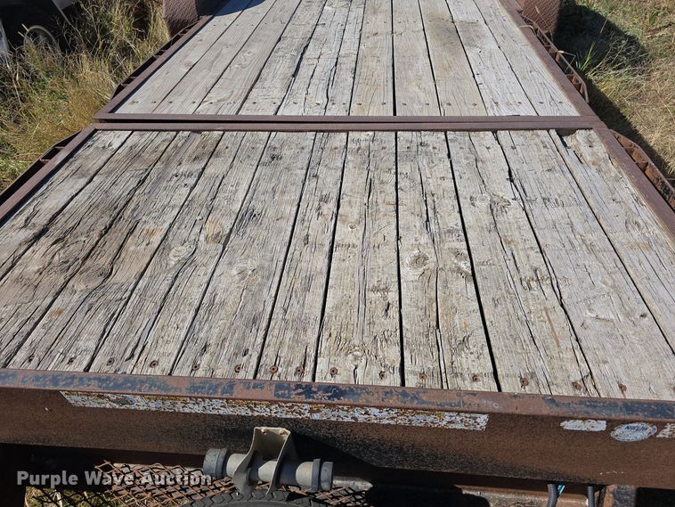 image for item DK0557 2008 Trailerman CTT7416N14 tilt deck equipment trailer