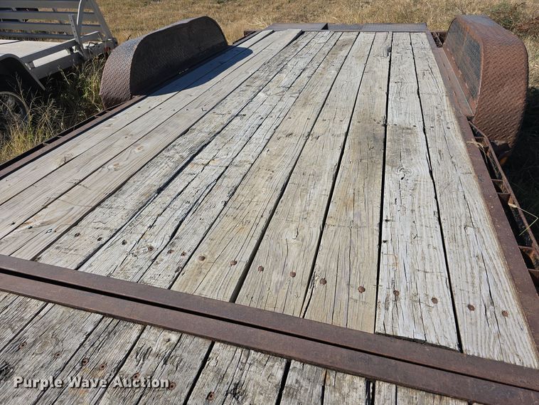 image for item DK0557 2008 Trailerman CTT7416N14 tilt deck equipment trailer