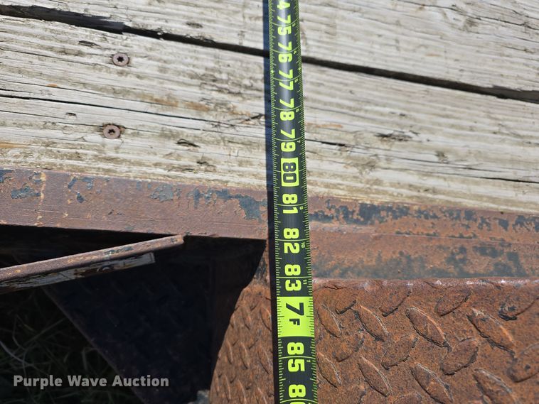 image for item DK0557 2008 Trailerman CTT7416N14 tilt deck equipment trailer