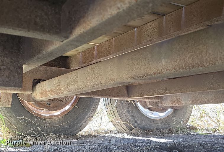 image for item DK0557 2008 Trailerman CTT7416N14 tilt deck equipment trailer