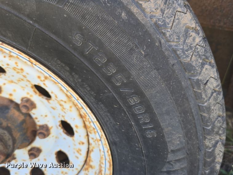 image for item DK0557 2008 Trailerman CTT7416N14 tilt deck equipment trailer