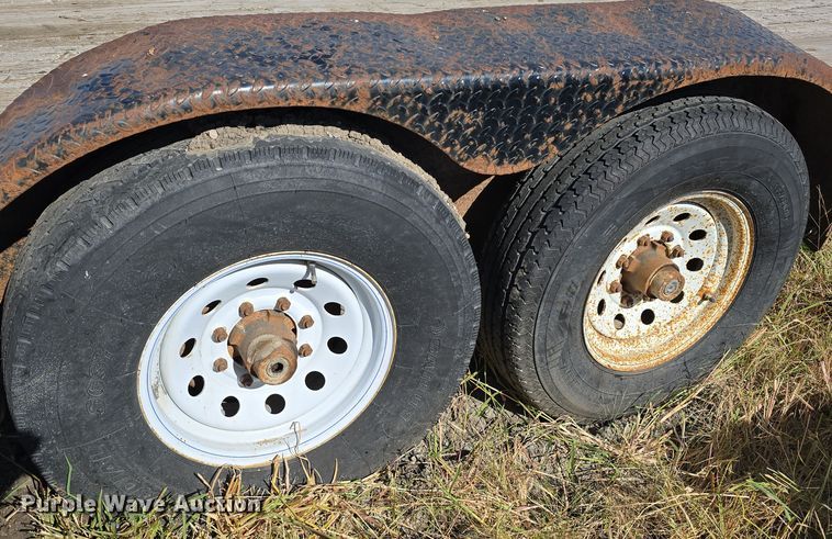 image for item DK0557 2008 Trailerman CTT7416N14 tilt deck equipment trailer