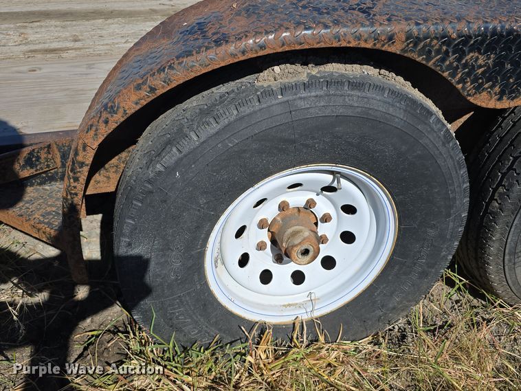 image for item DK0557 2008 Trailerman CTT7416N14 tilt deck equipment trailer