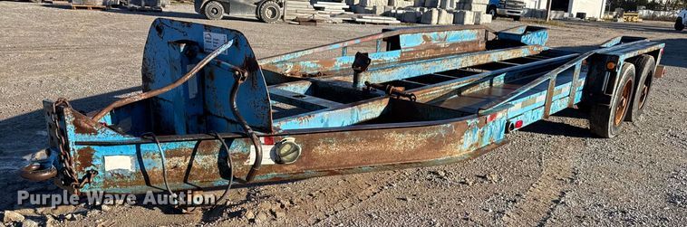 image for item DO7634 2004 Belshe T18 equipment trailer