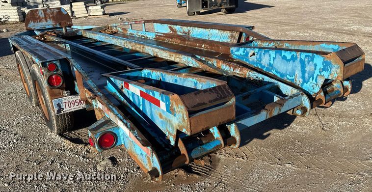 image for item DO7634 2004 Belshe T18 equipment trailer