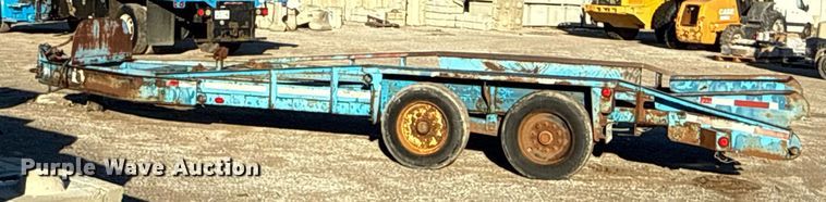 image for item DO7634 2004 Belshe T18 equipment trailer
