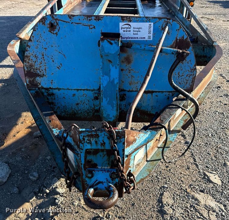 image for item DO7634 2004 Belshe T18 equipment trailer