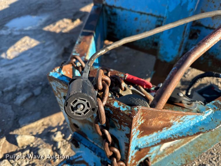 image for item DO7634 2004 Belshe T18 equipment trailer