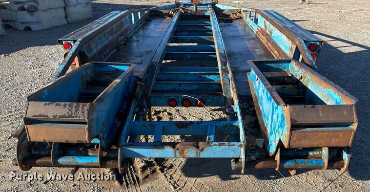 image for item DO7634 2004 Belshe T18 equipment trailer