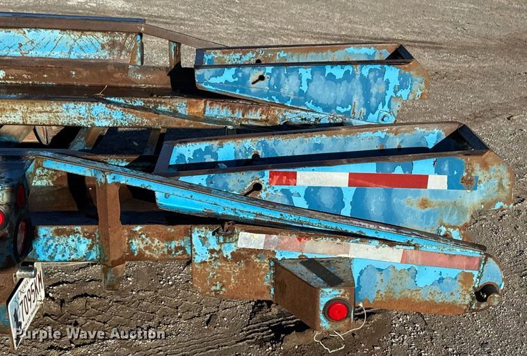 image for item DO7634 2004 Belshe T18 equipment trailer