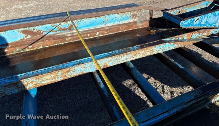 image for item DO7634 2004 Belshe T18 equipment trailer