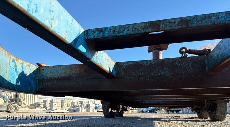 image for item DO7634 2004 Belshe T18 equipment trailer