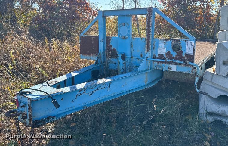 image for item DO7636 Shop built equipment trailer