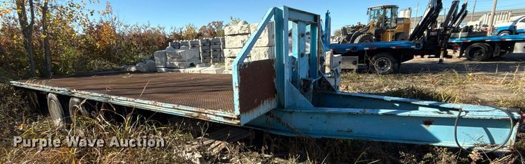 image for item DO7636 Shop built equipment trailer