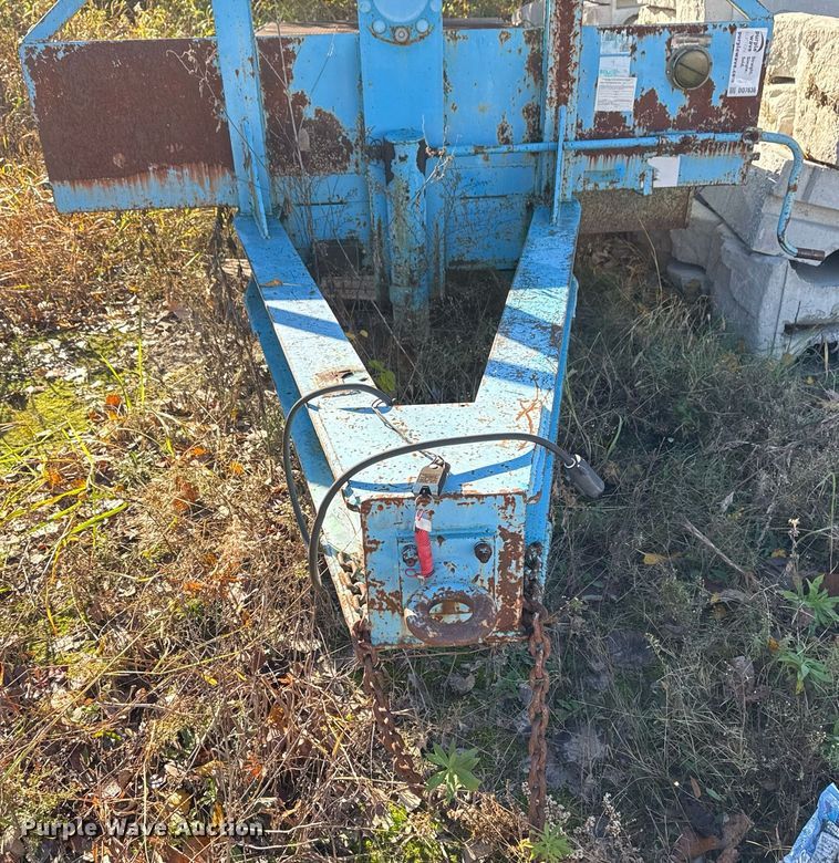 image for item DO7636 Shop built equipment trailer