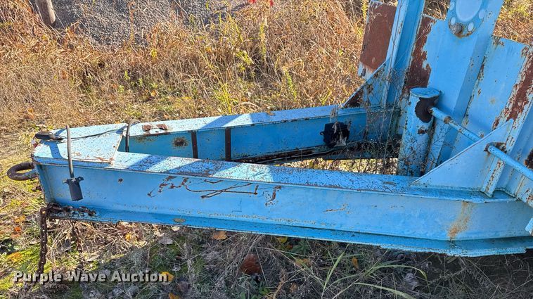 image for item DO7636 Shop built equipment trailer