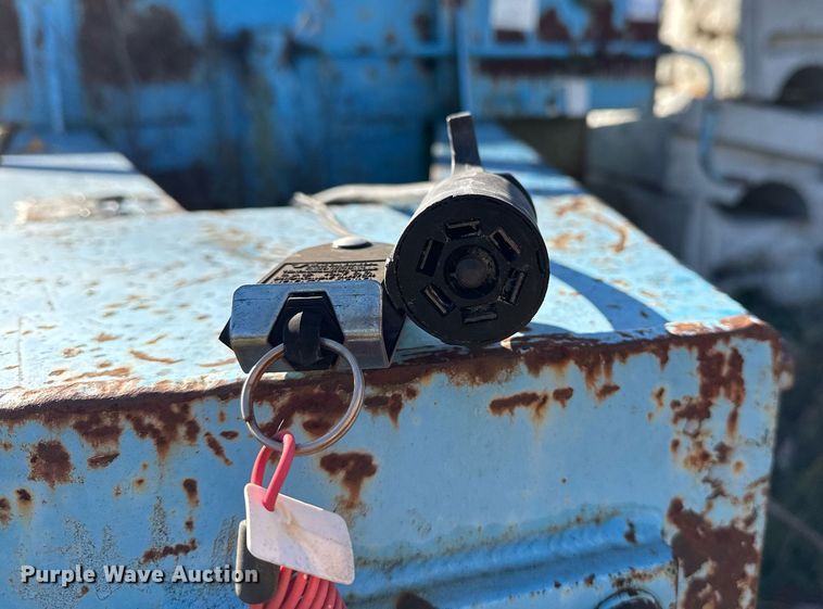 image for item DO7636 Shop built equipment trailer