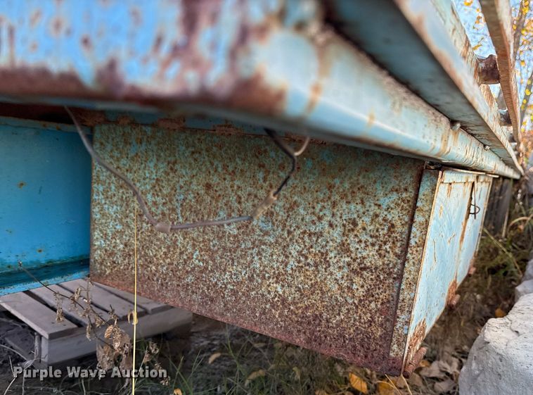 image for item DO7636 Shop built equipment trailer