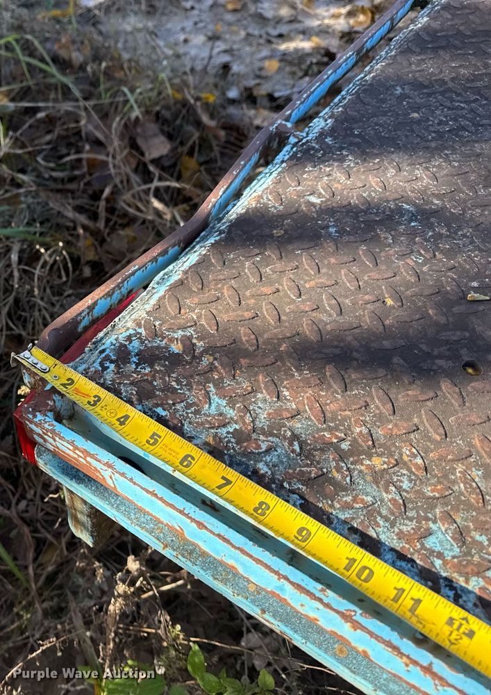 image for item DO7636 Shop built equipment trailer