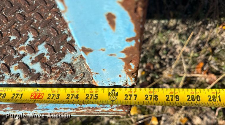 image for item DO7636 Shop built equipment trailer