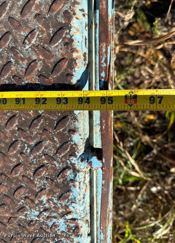 image for item DO7636 Shop built equipment trailer