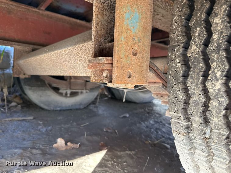 image for item DO7636 Shop built equipment trailer