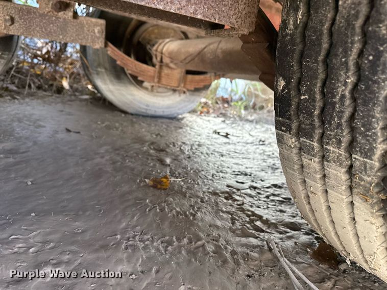 image for item DO7636 Shop built equipment trailer