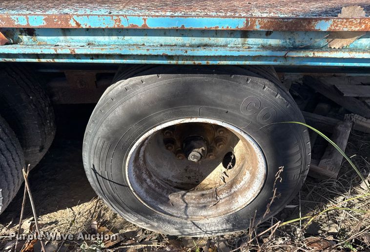 image for item DO7636 Shop built equipment trailer