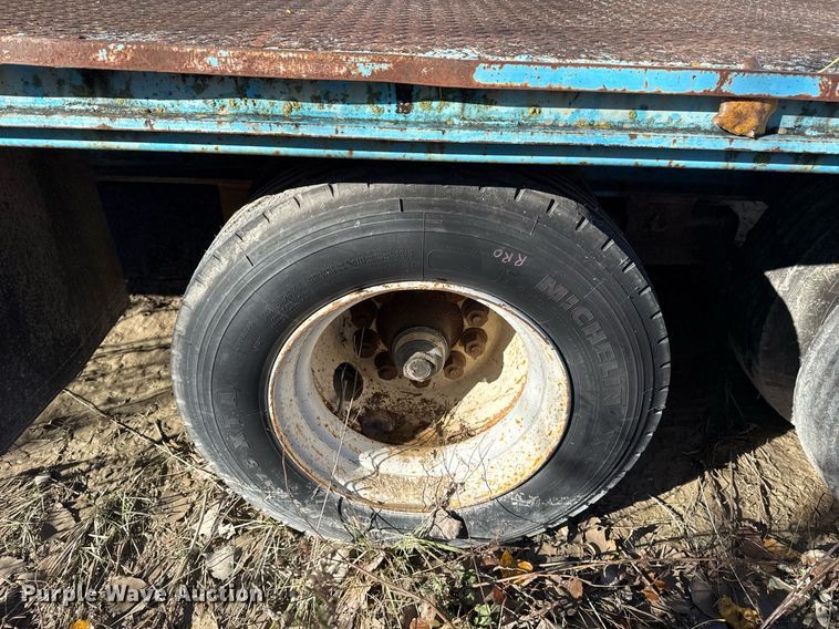 image for item DO7636 Shop built equipment trailer