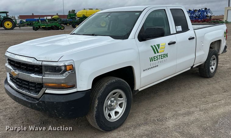 image for item DP5948 2018 Chevrolet Silverado 1500 Double Cab pickup truck