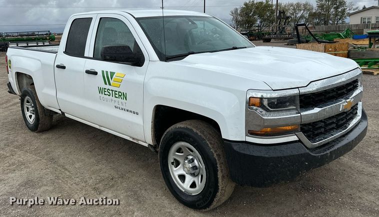 image for item DP5948 2018 Chevrolet Silverado 1500 Double Cab pickup truck