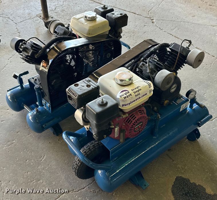 (2) air compressors in Hugoton, KS | Item DQ3137 sold | Purple Wave