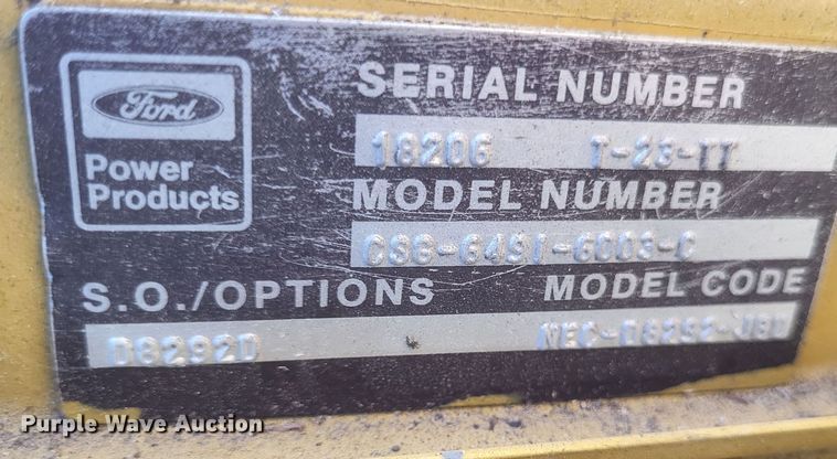 image for item DQ3764 1990 Vermeer 1600A wood chipper