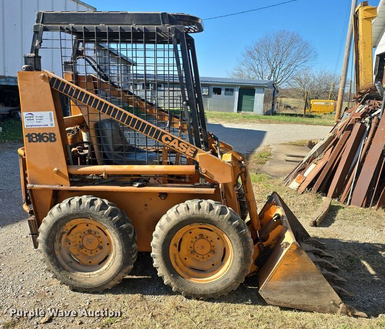 image for item DQ5350 1979 Case 1816B skid steer loader