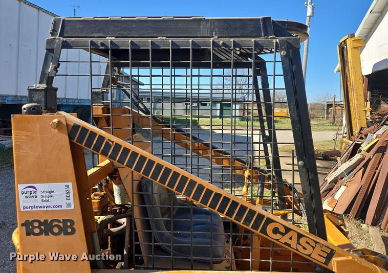 image for item DQ5350 1979 Case 1816B skid steer loader