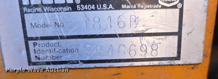 image for item DQ5350 1979 Case 1816B skid steer loader